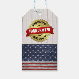 Hand-crawlad - se Bakåt - Märkre för gåva Presentetikett