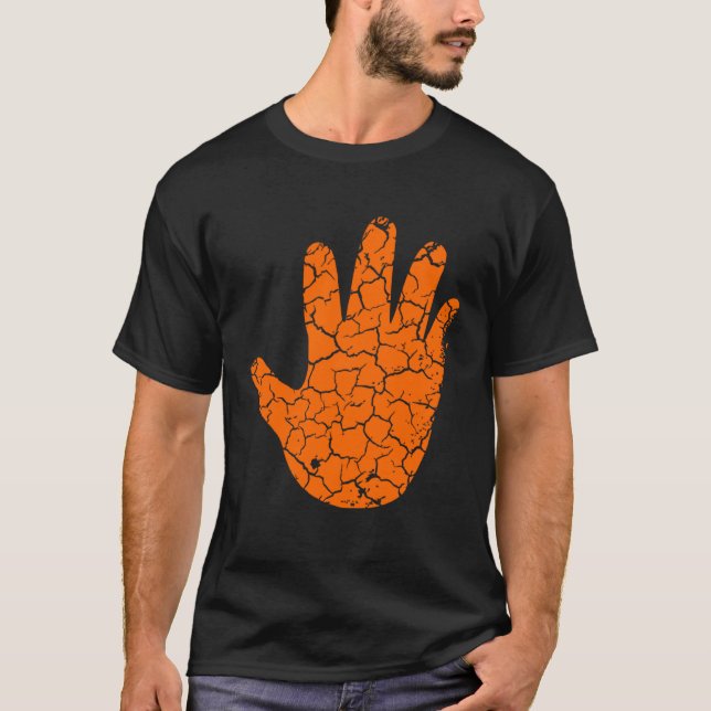 Hand Disted T Shirt (Framsida)