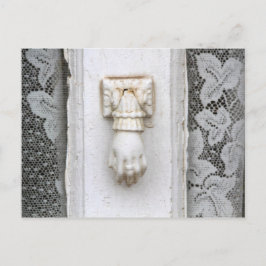 Hand Door Knocker på Canyon Road, Santa Fe Vykort