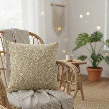 Hand Drawn Boho Leaf Pattern