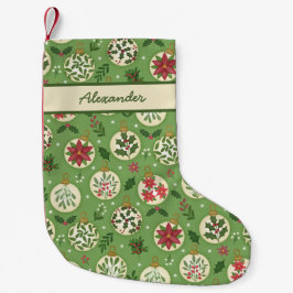 Hand Drawn Christmas Ornaments Christmas Stocking Liten Julstrumpa