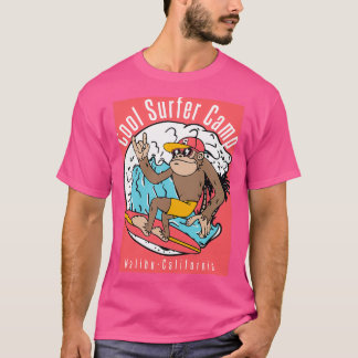 Hand drawn cool monkey t shirt