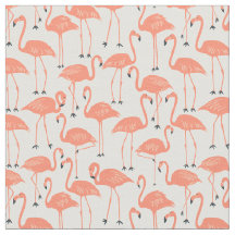 Hand-Drawn Flamingo | Tropical Sewing & Quilting