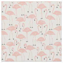 Hand-Drawn Flamingo | Tropical Sewing & Quilting