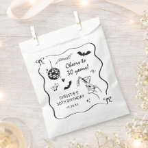 Hand Drawn Halloween Adult Birthday Party