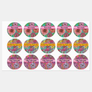 Hand-Drawn Iron-On Labels for a Personal Touch Klistermärke