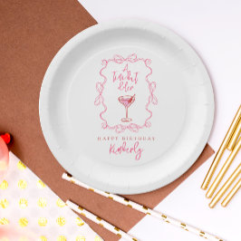 Hand Drawn Martini A Tiny Bit Older Birthday Party