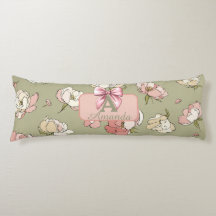 Hand-Drawn Peony Mönster