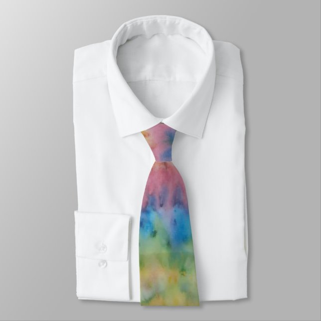 Hand Dyed Rainbow Rand Slips (Bunden)