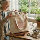 Hand embroidered Tote Bag Jumbo Tygkasse<br><div class="desc">This is a cute hand embroidered effect customised tote bag for your shopping.</div>