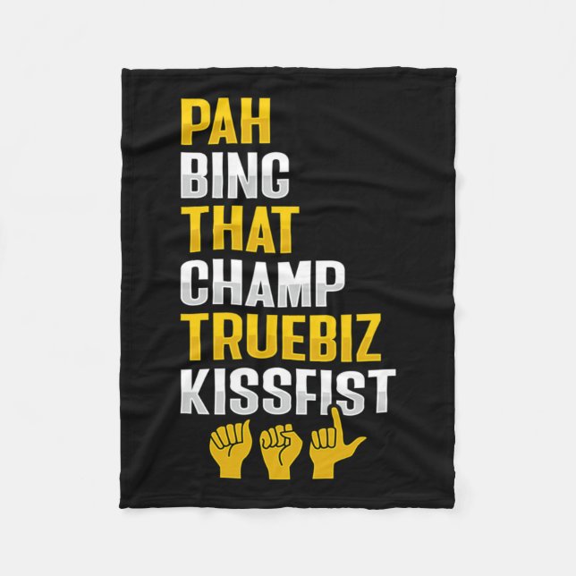 Hand Gesture Döv Hörselnedgång Medvetenhet 8 Fleecefilt (Framsidan)