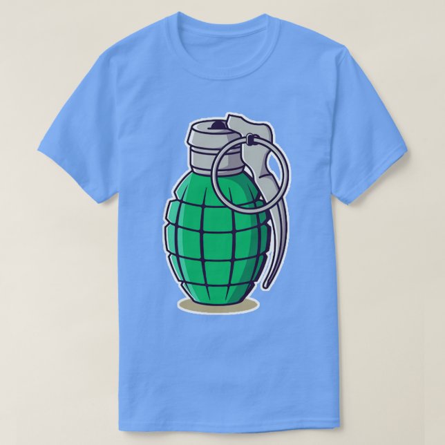 Hand Grenade T Shirt (Design framsida)