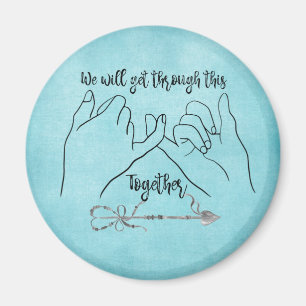 Hand Heart, vi kommer att klara av detta tillsamma Magnet