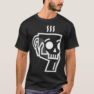 Hand Holding Coffee Kopp Hamlet Play Shakespeare T Shirt