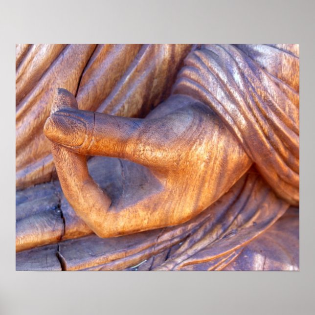 Hand i Buddha Poster (Framsidan)