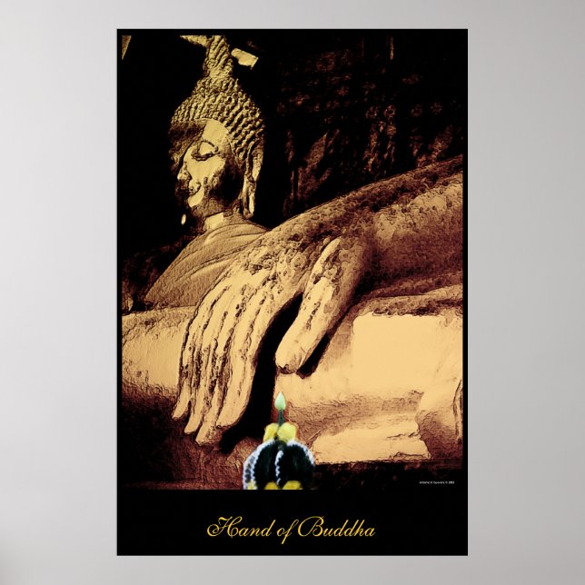 Hand i Buddha Poster (Framsidan)