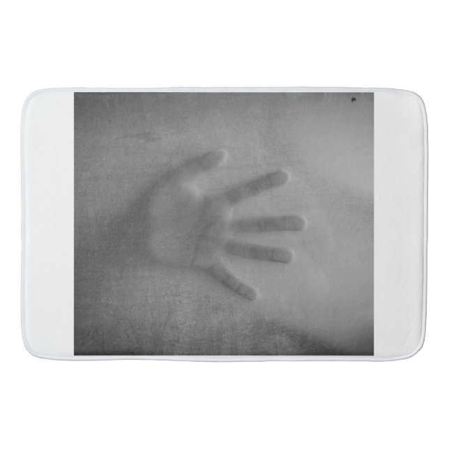 hand i duschen badrumsmatta (Framsidan)