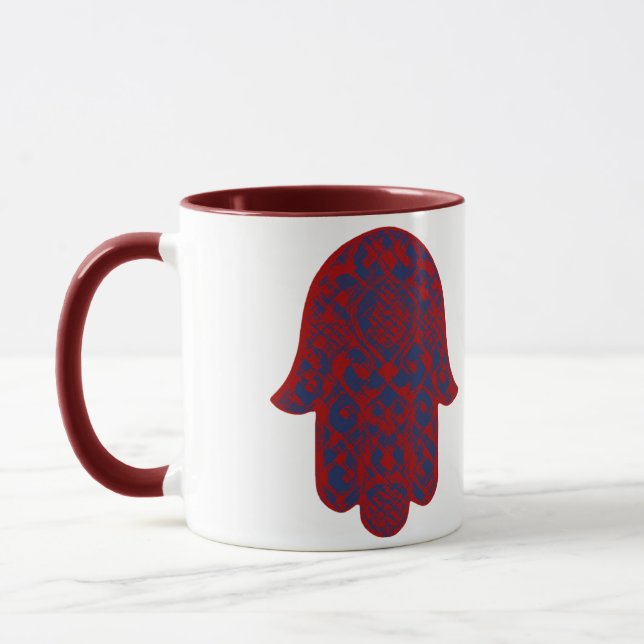 Hand i Fatima Mugg (Vänster)