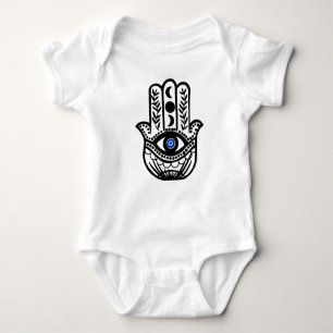 Hand i Hamsa Fatima Evil Öga T Shirt