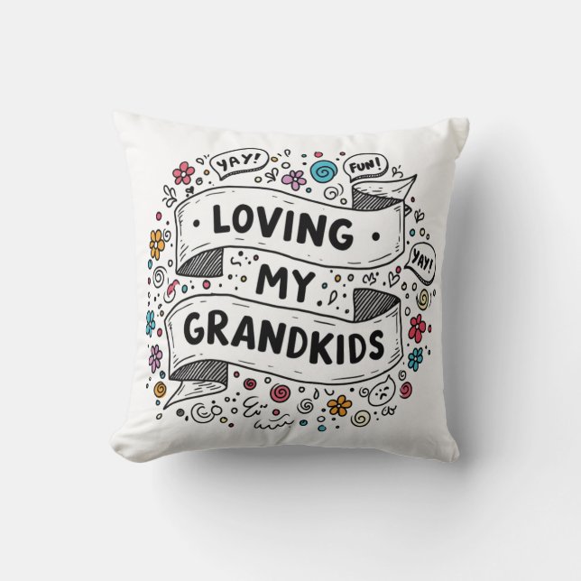 Hand i hand, hjärta i hjärtat: Famis styrka Kudde (Framsida)