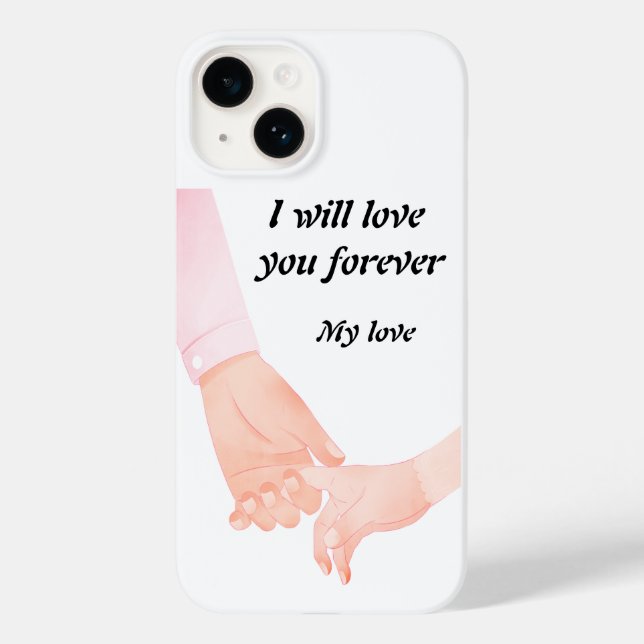 Hand i Hand Kärlek Art - Förälder och barn som hål (Baksida)