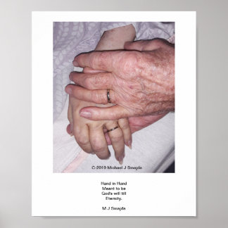 Hand i Hand Pic Poster