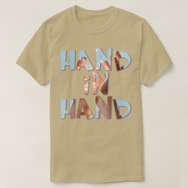 Hand i Hand T Shirt (Design framsida)