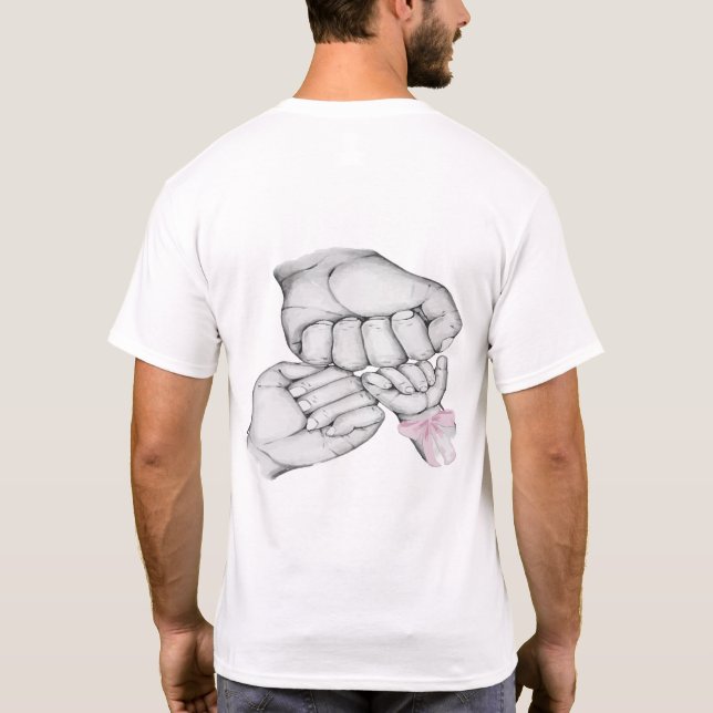 Hand i Hand - Vår familjeresa T Shirt (Baksida)