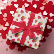 Hand-Illustrated Chic Strawberry med Retro-Inspire