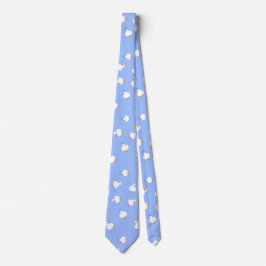 Hand Illustrated Ducks Design Fun Blue Slips