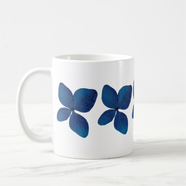 Hand Illustrated Orchid Print Mugg (Vänster)