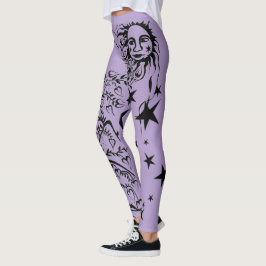 Hand Inked Designer Leggings