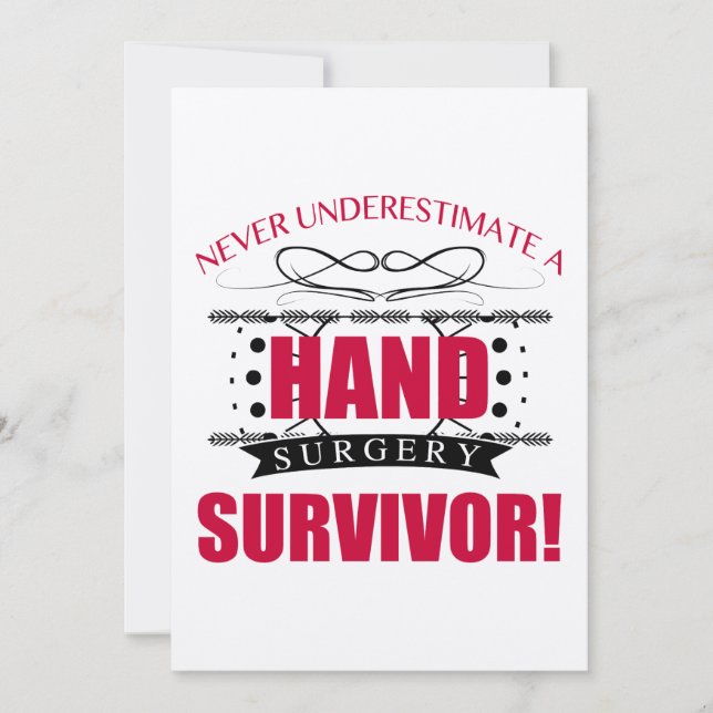 Hand Kirgery Survivor (Framsida)