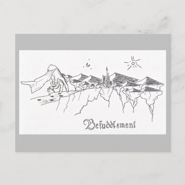 Hand Knight Vykort (Framsida)