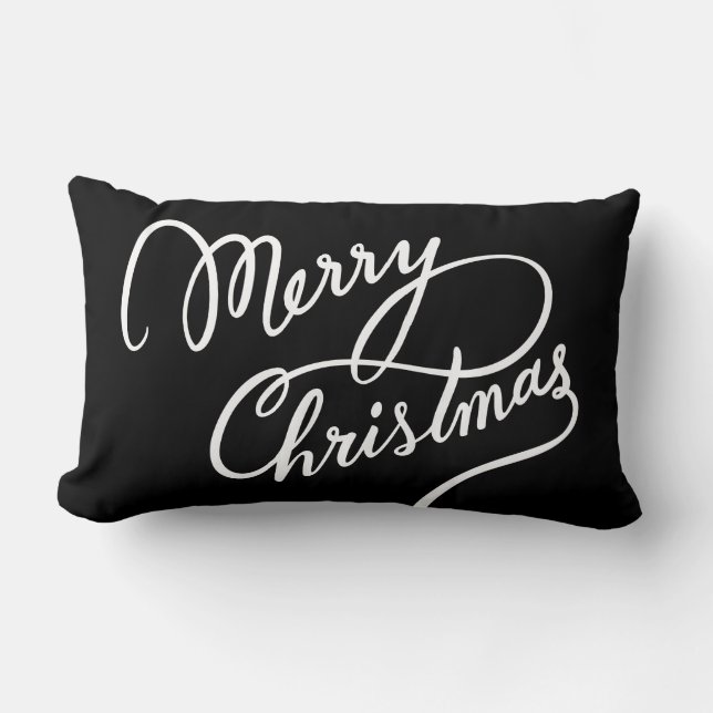 HAND-LETTERED GOD JUL | PILLOW LUMBARKUDDE (Framsida)