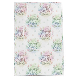 Hand-Lettered Happy Easter Watercolor