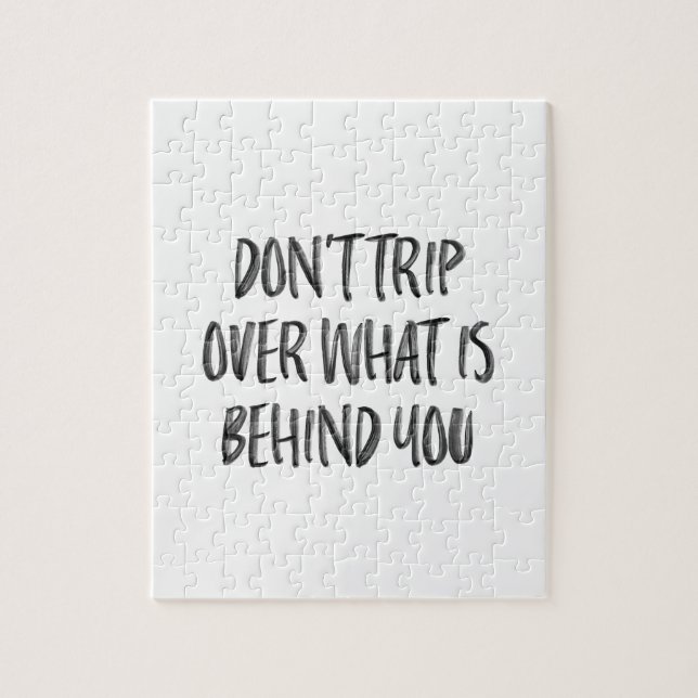 Hand Lettered Inspirational Motivational Quotes Pussel (Vertikal)