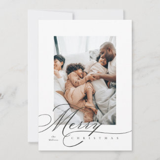 Hand Lettering Glad Jul Kort