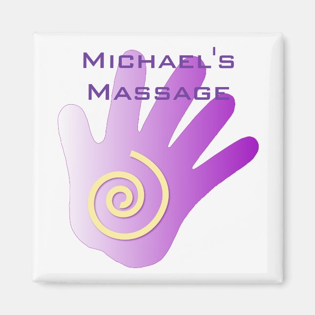 Hand - Lila Magnet (Framsidan)