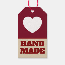 Hand Made Gift Märkre Presentetikett