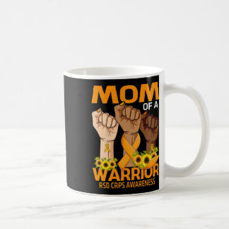 Hand Mamma i en Warrior RSD Crps Awareness Solros Kaffemugg