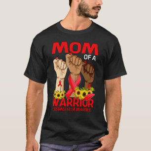 Hand Mamma om en medvetenhet om missbruk av förarg T Shirt