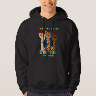 Hand min Brothers kamp är min kamp autism awarene Hoodie