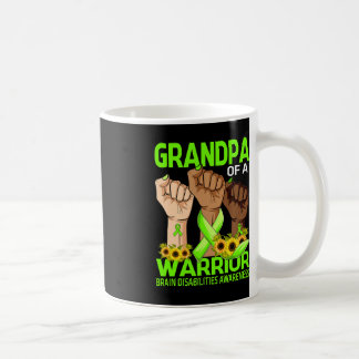 Hand morfar från en krigare hjärnfunktionsnedsättn kaffemugg