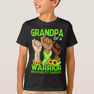 Hand morfar från en krigare hjärnfunktionsnedsättn t shirt