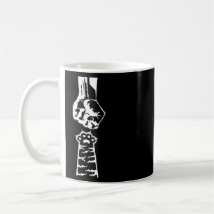 Hand och Kattens Tass-klumpklump Kaffemugg