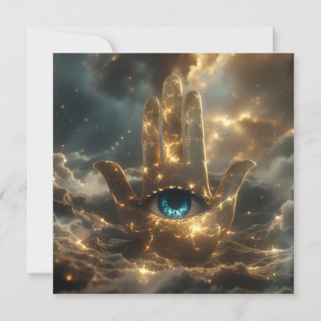 HAND OF FATIMA – HAND OF HAMSA – ZEN BUDDHISM  (Framsida)