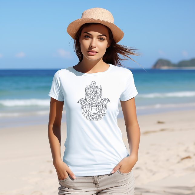 Hand of Hamsa T Shirt (Skapare uppladdad)