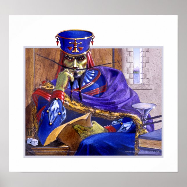 Hand of Justice Print Poster (Framsidan)