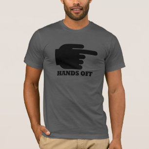 HAND OFF PUNKT HÖGER -.png T-shirt